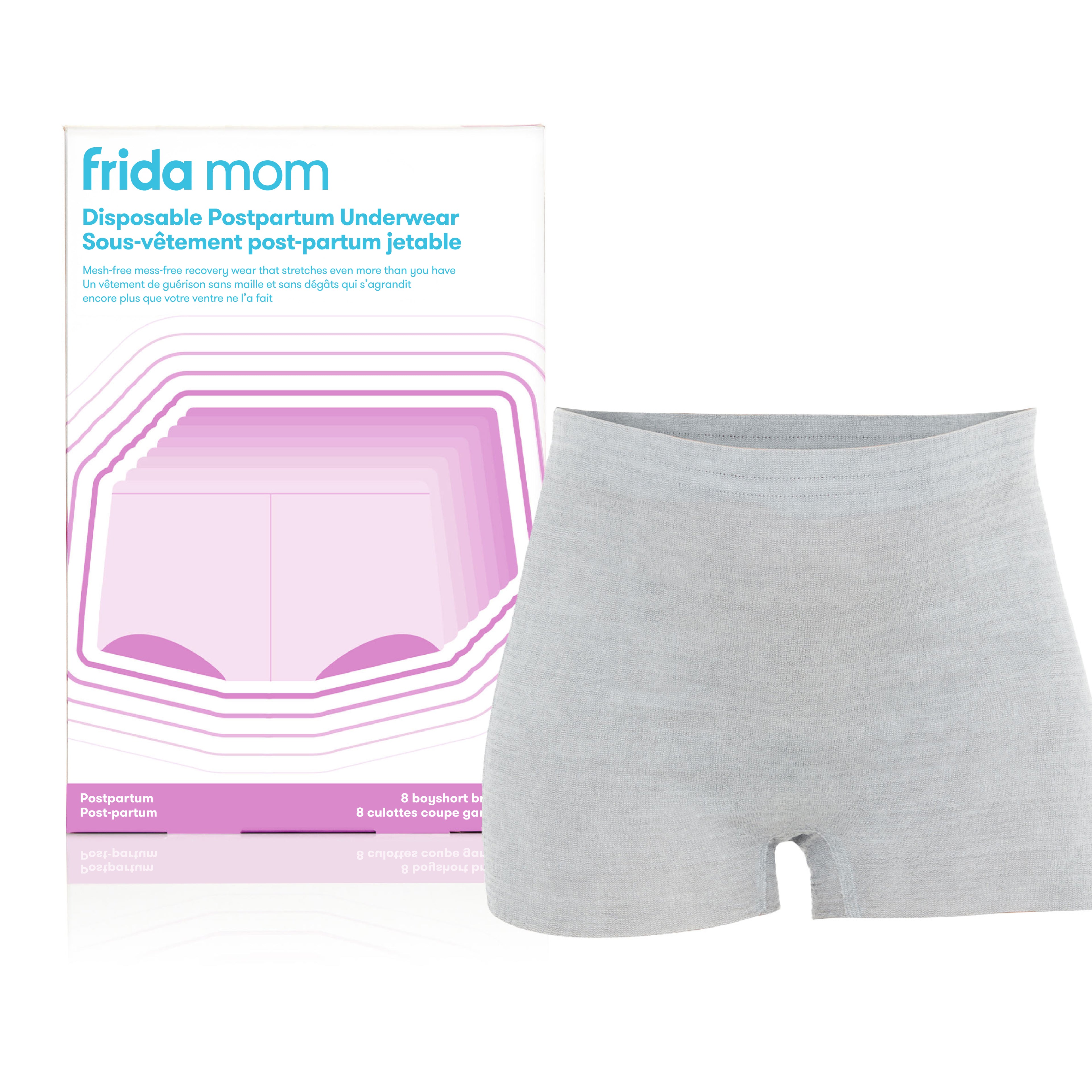 Disposable Underwear Boyshort 8 Pack Regular