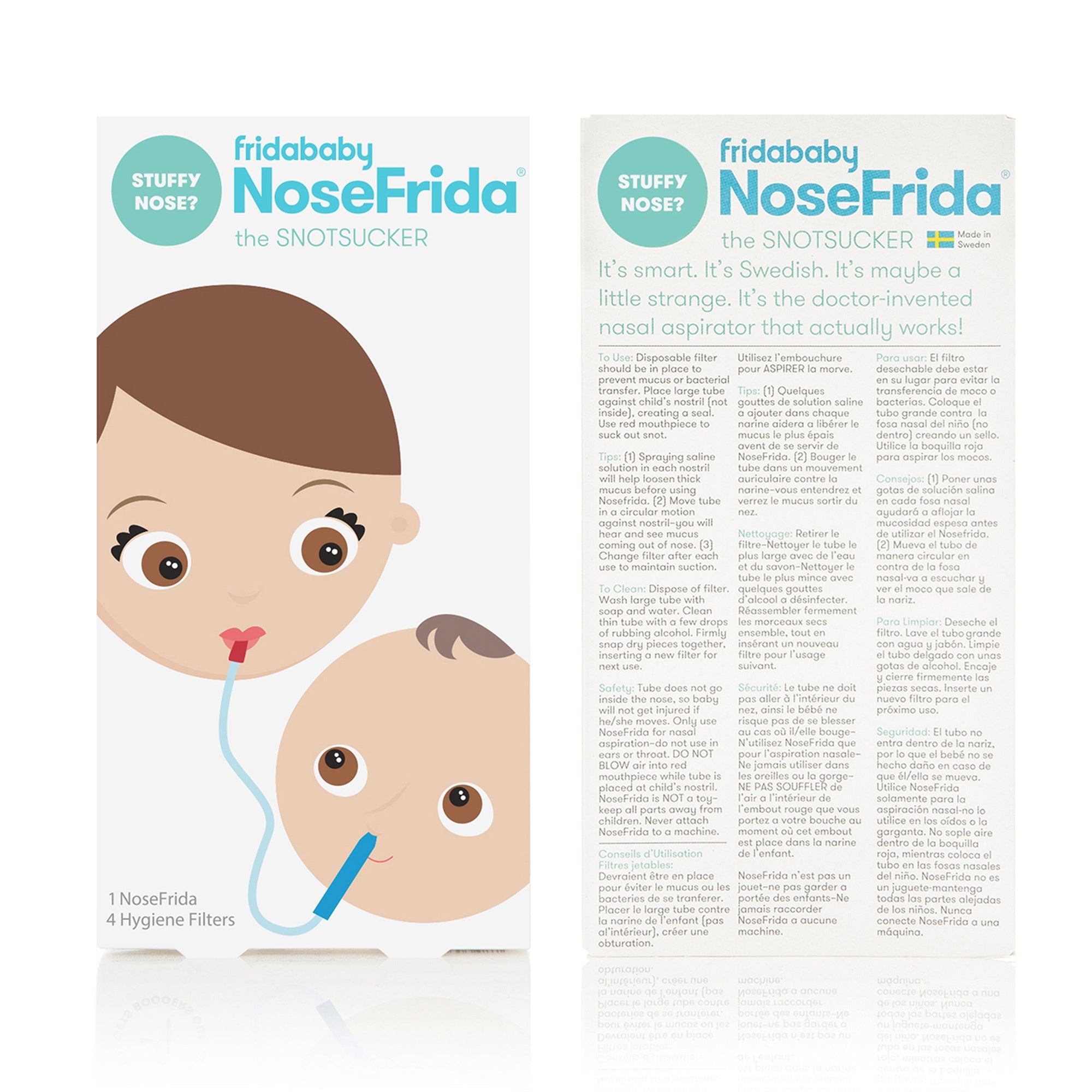 NoseFrida The Snotsucker Nasal Aspirator