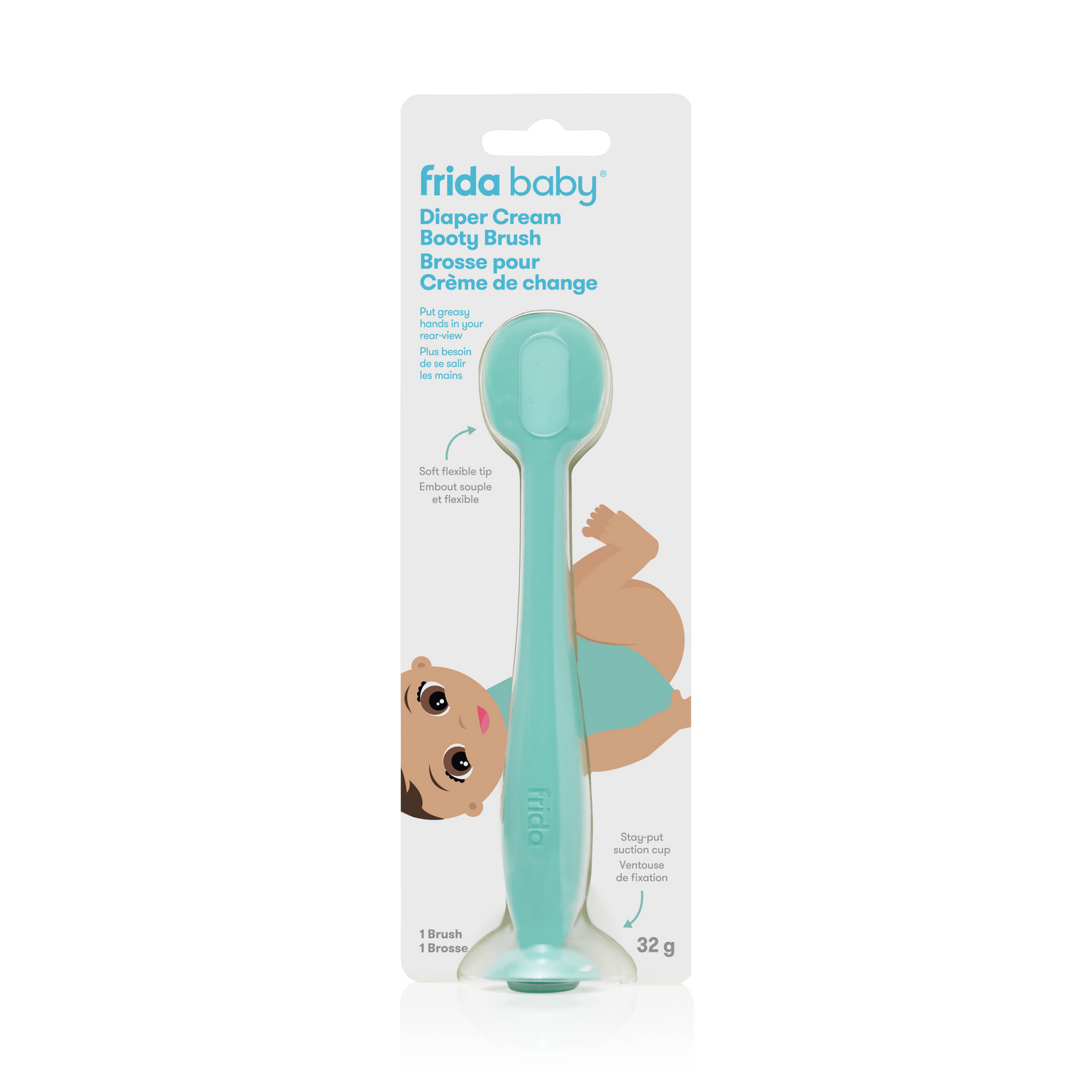 Diaper Cream Booty Brush