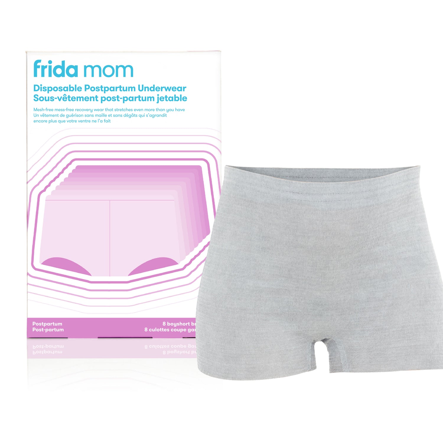 Disposable Underwear Boyshort 8 Pack Petite