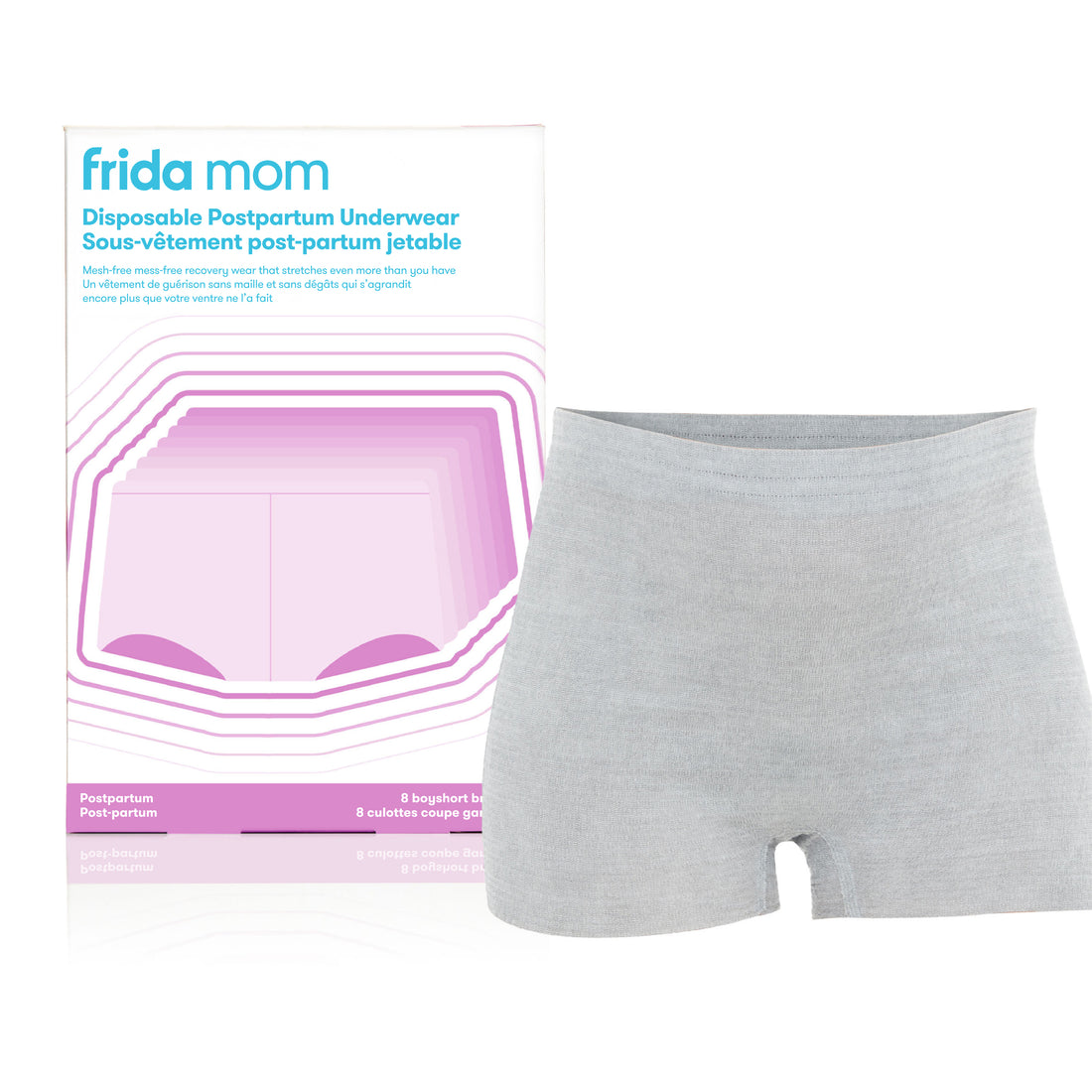 Disposable Underwear Boyshort 8 Pack Regular