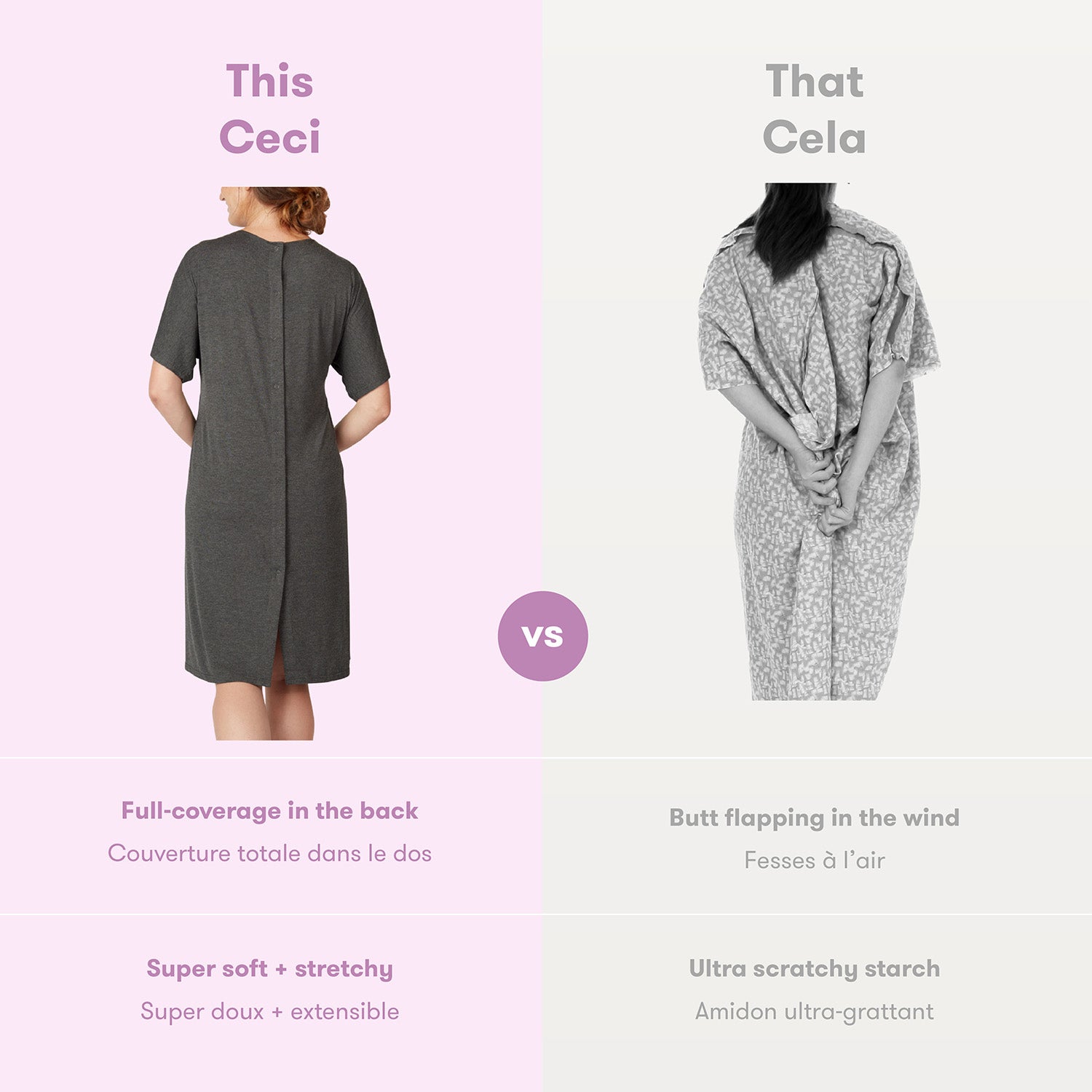 Delivery &amp; Nursing Gown