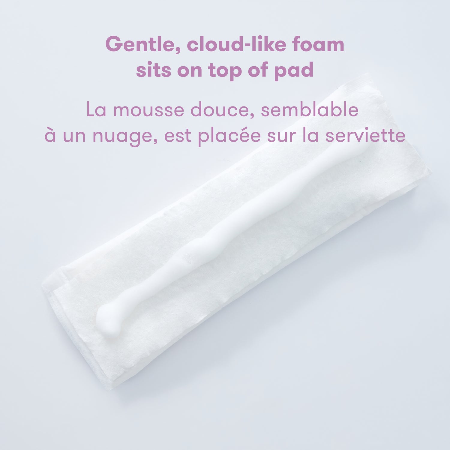 Mousse cicatrisante périnéale à l&