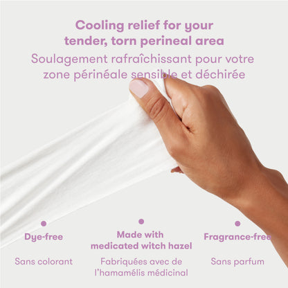 Lot de 24 protège-slips rafraîchissants périnéaux à l&