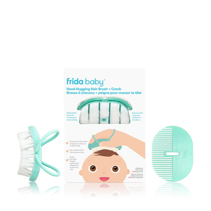 Baby Head-Hugging Hairbrush + Styling Comb Set