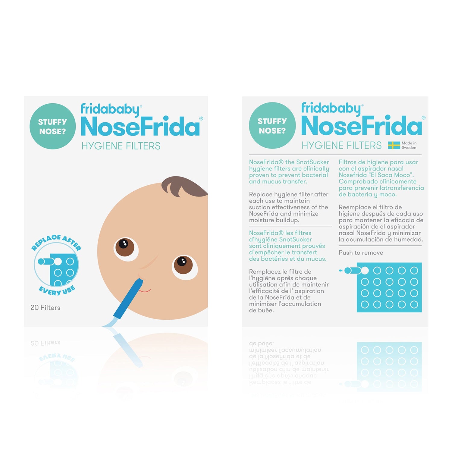 Nosefrida Filtres Hygiéniques