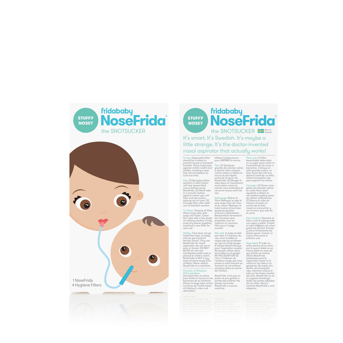 Frida Baby - NoseFrida The Snotsucker - GS1UPC NoseFrida The Snotsucker Nasal Aspirator 851877006134